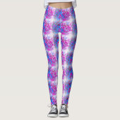 Leggings Magnolia Tree Pattern (Voorkant)