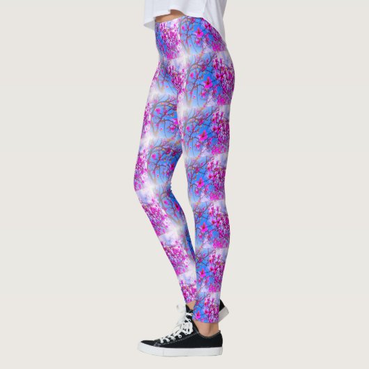 Leggings Magnolia Tree Pattern (Links)