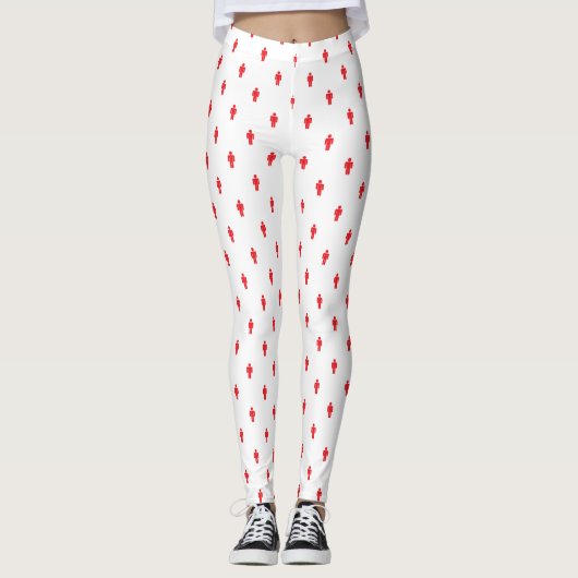 Leggings Man verkeerslichten (Voorkant)