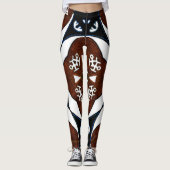 Leggings med samiskt mönster! (Voorkant)