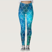 Leggings Mermaid Pattern (Voorkant)