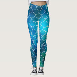 Leggings Mermaid Pattern