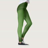 Leggings met abstract Groen Ontwerp van de Stroom (Rechts)