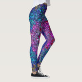 Leggings met abstracte kunst (Rechts)