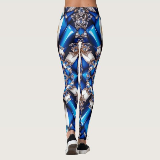 Leggings met Argentijnse kleuren ontwerp (Achterkant)