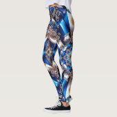 Leggings met Argentijnse kleuren ontwerp (Links)