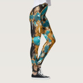 Leggings met Bahamas Kleuren ontwerp (Rechts)