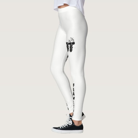 Leggings met bedrukte fitness (Links)