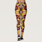 Leggings met Belgisch Kleuren ontwerp (Achterkant)