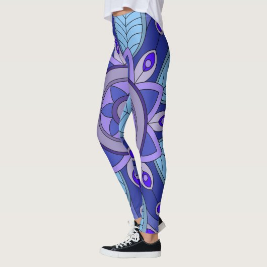 Leggings met blauw (Links)