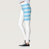 Leggings met blauwe diamanten (Links)