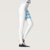 Leggings met blauwe diamanten (Rechts)