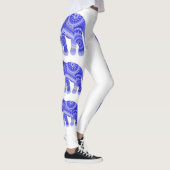 Leggings met blauwe olifant (Rechts)
