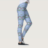Leggings met blauwe patronen (Rechts)