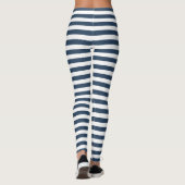 Leggings met blauwe strepen (Achterkant)