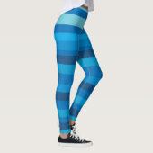 Leggings met blauwe strepen (Rechts)