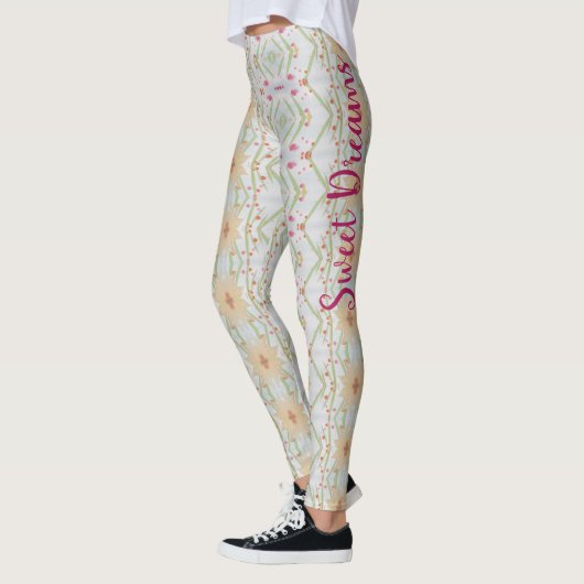 Leggings met bloemenpatroon (Links)