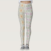 Leggings met bloemenpatroon (Voorkant)