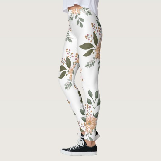 Leggings met bloemenpatroon (Links)