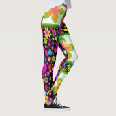 leggings met bloemmotief (Rechts)