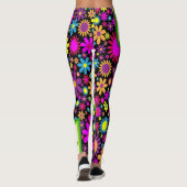 leggings met bloemmotief (Achterkant)