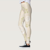 Leggings met bloemmotief (Links)