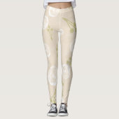 Leggings met bloemmotief (Voorkant)