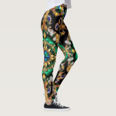Leggings met Braziliaans Kleuren ontwerp (Rechts)