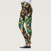 Leggings met Braziliaans Kleuren ontwerp (Links)