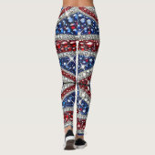 Leggings met British Colours design (Achterkant)