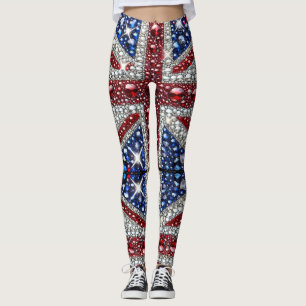 Leggings met British Colours design