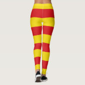 Leggings met Catalaanse vlag (Achterkant)