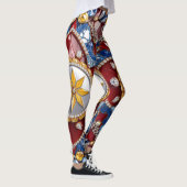 Leggings met Colombiaanse kleuren ontwerp (Rechts)