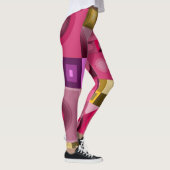 Leggings met creatieve casual kunst (Rechts)