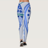 Leggings met creatieve kunst (Achterkant)