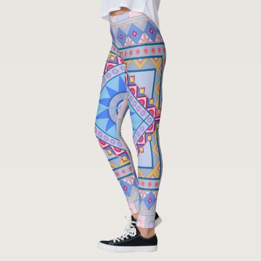 Leggings met creatieve kunst (Links)