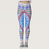 Leggings met creatieve kunst (Voorkant)