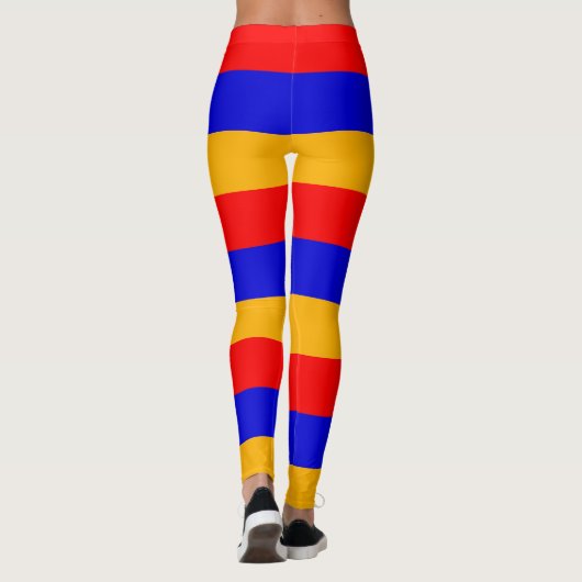 Leggings met de Armeense vlag (Achterkant)