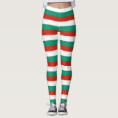 Leggings met de Bulgaarse vlag (Voorkant)