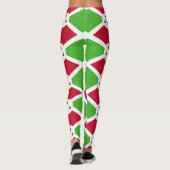 Leggings met de Burundese vlag (Achterkant)