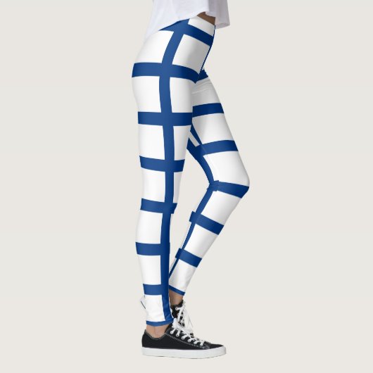Leggings met de Finse vlag (Rechts)