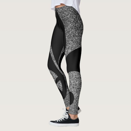 Leggings met de Franse Fleur-de-lis (Links)