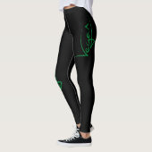 Leggings met de handtekening van Vegan (Links)