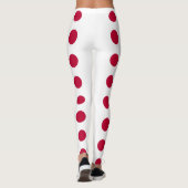 Leggings met de Japanse vlag (Achterkant)