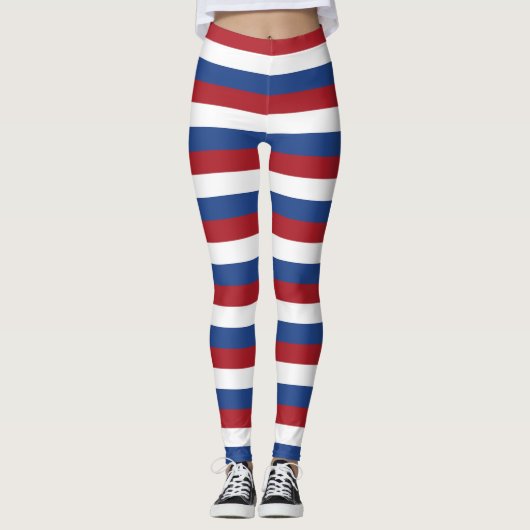 Leggings met de Nederlandse vlag (Voorkant)