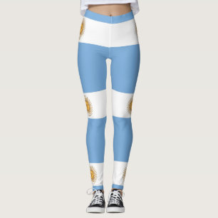 Leggings met de vlag van Argentinië