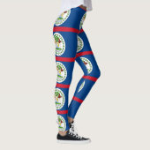 Leggings met de vlag van Belize (Rechts)