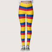 Leggings met de vlag van Colombia (Voorkant)