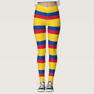Leggings met de vlag van Colombia