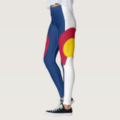 Leggings met de vlag van Colorado State, Verenigde (Links)